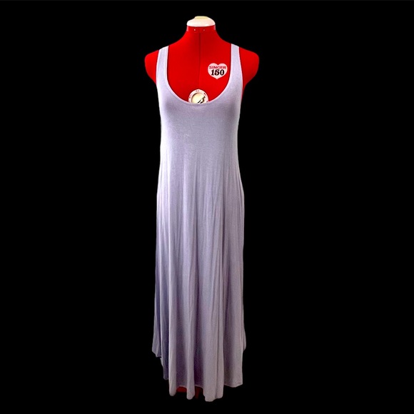 KTOO Dresses & Skirts - KTOO  knit maxi dress lilac in color size M